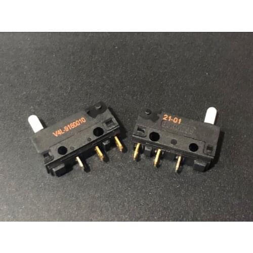 Original new 100% micro switch V4LT7-AUX white button switch