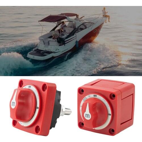 Battery Switch for Blue Sea 6006 M-series Selector Isolator Disconnect Rotary Switch Cut Mini Battery Switch Single Circuit