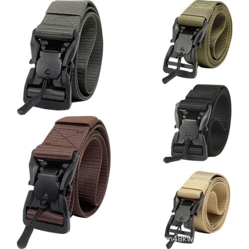 1000D Tactical Belt Adjustable Heavy Duty Nylon Waist Belt with Quick Release Buckle Men Hunting Shooting Accessory