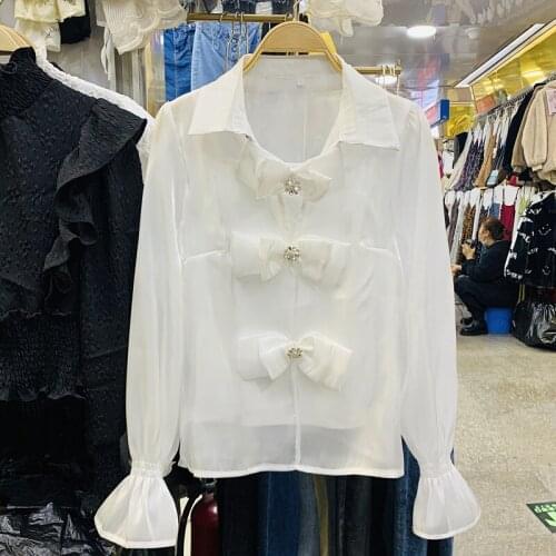 VOXYMOVOXY Womens Satin Shirts