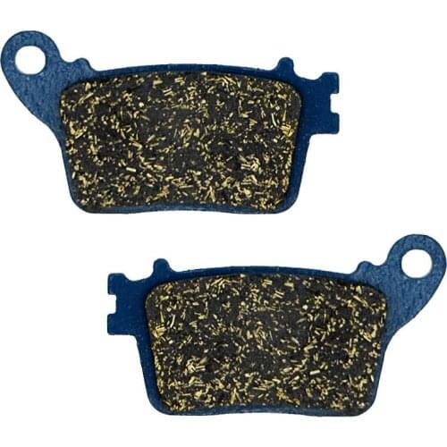 For KAWASAKI ZX 10 R ABS ZX 1000 KBF-KFF 11-15 ZX10R ZX 1000 JFFA 30th Anniversary Edition-Non ABS 15 Motorcycle Brake Pads Rear