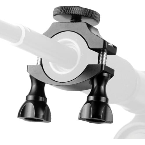 Handlebar 1/4 Camera Bike Bicycle Clamp Bracket Tripod Mount Screw Clip for Camera Cycling for Insta360 ONE R for GOPRO 9/8/MAX