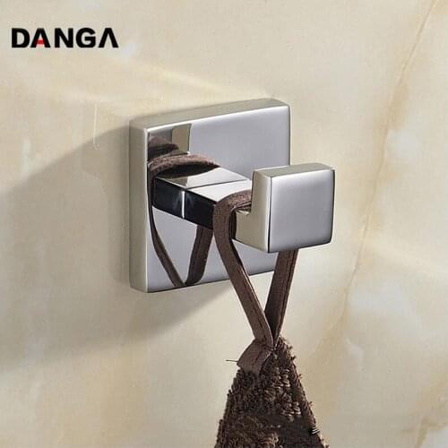 1 Pcs Towel Hook Bathroom Storage Rack Coat Hook Single Hook Wall Mounted Coat Hanger Kitchen Storage Hook Bathroom Accessories