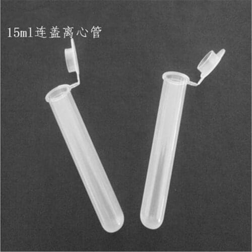 15ml Plastic test tubes centrifuge tubesround bottom each bid for 200pcs