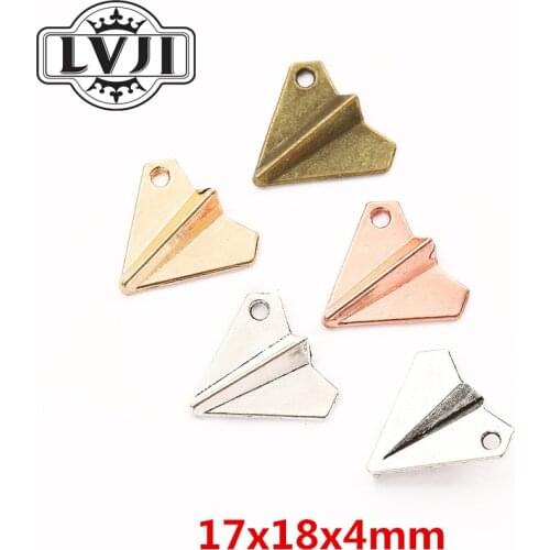 30pcs Vintage zinc alloy charms aircraft pendant fit Bracelet Necklace metal jewelry accessories Making 5978