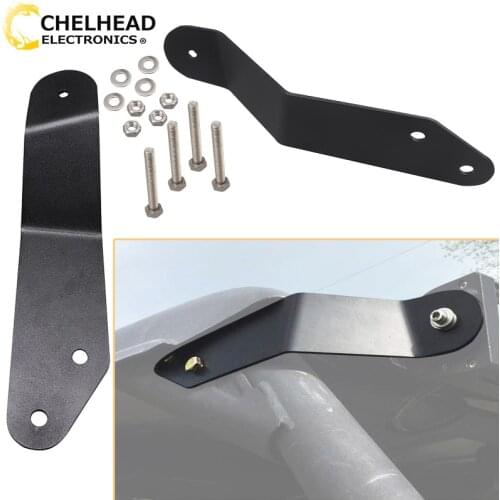 42'' Led Light Bar Mounting Bracket UTV Front Upper Windshield Holder for Can-Am Maverick XRS Commander 1000 800 2014-2019