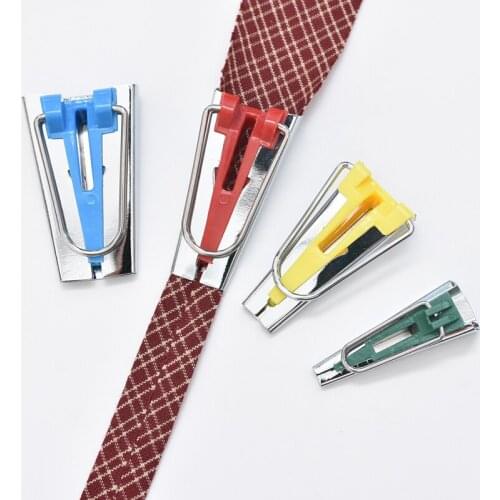4Pcs/Set Sewing Accessories Bias Tape Makers - 4 size 6mm 12mm 18mm 25mm bias binding tape maker