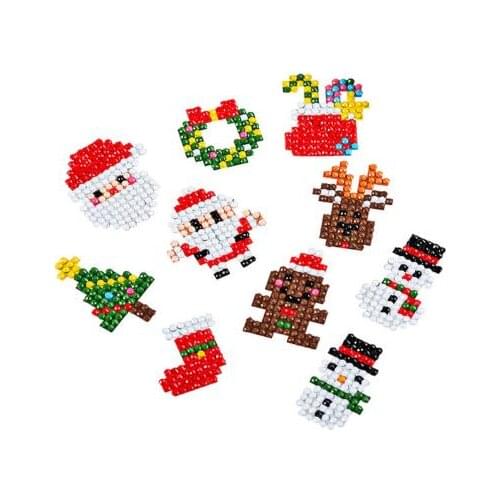 DIY Animals Kids Round Diamond Painting Stickers Full Drill Diamond Painting Kits Embroidery Cross Stitch Manual DIY Tools