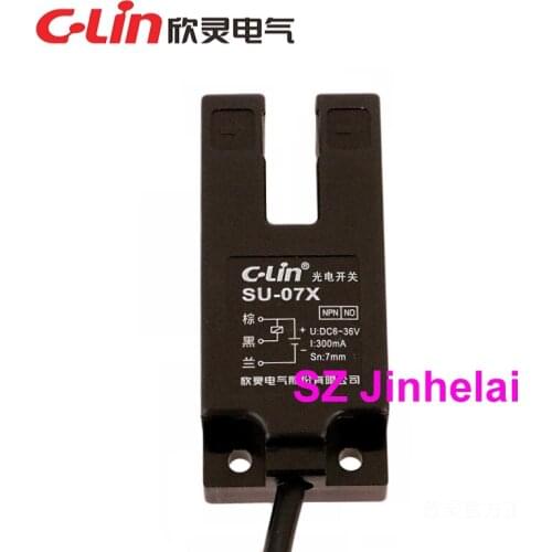 C-Lin SU-07X Authentic original U type Photoelectric switch NPN DC6-36V