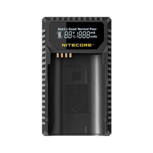 Nitecore ULSL USB Travel Charger For Leica BP-SCL4 Camera Batteries Leica SL Typ 601 Series Camera Model