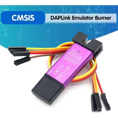 1Set DAPLink Emulator Burner Support For HID Device SWD Download Keil MDK IAR Based On CMSIS-DAPLink Replace ST-Link V2