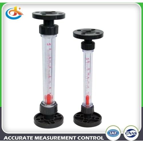 LZS-15F Flange Connection Flowmeter Plastic Liquid Rotameter Water Flow Meter
