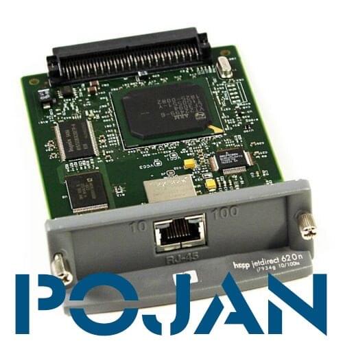 J7934G J7934A FOR JetDirect 620n Print Server Printer Network Card 180 days Warranty printer plotter parts Free shipping POJAN