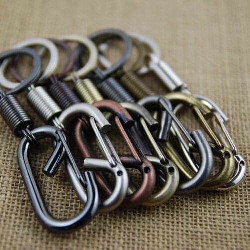 Carabiner keychain key ring simple car key chain key holder high quality sleutelhanger chaveiro llaveros hombre