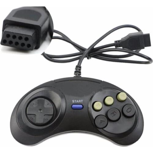 Classic Game Controller Joypad for SEGA Genesis 6 Button Gamepad for SEGA Mega Drive High Quality FAST SHIP