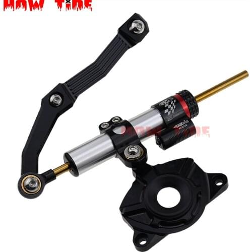 Z 1000 for KAWASAKI Z1000 2010-2013 Aluminium Steering Stabilizer Damper Mount Bracket Kit 2011 2012