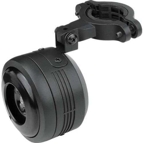 Motorcycle Scooter Trumpet Optional Remote Control &Anti-theft Alarm Siren Bike Bell Bicycle Electric Bell 125db USB Charge Horn