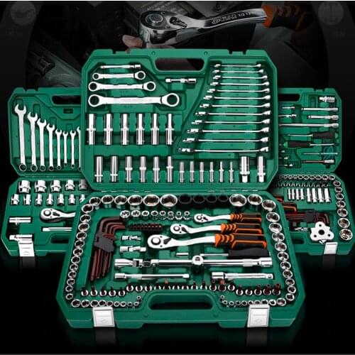 Repair Tools Set Socket Wrench Tools Car Repair Tools With Auto Ratchet Spanner Screwdriver Socket Set Hex Key