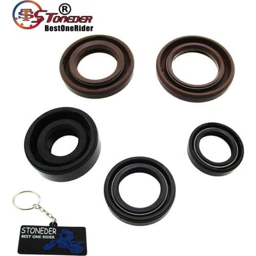 STONEDER Oil Seal Set For Zongshen 155cc Z155 1P60YMJ Engine Thumpstar Explorer Braaap Atomic DHZ SSR Piranha Pit Dirt Bike