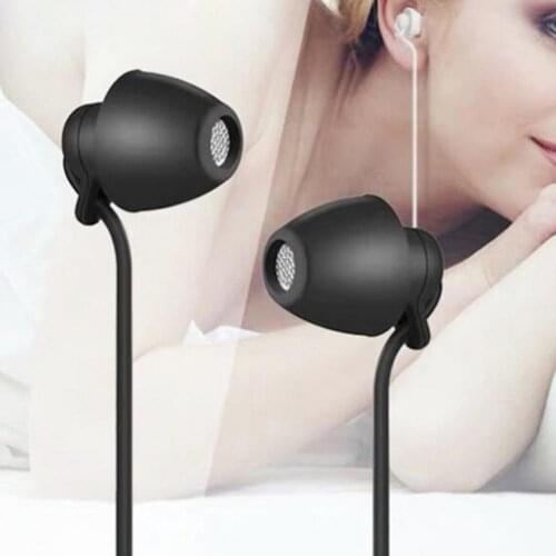 Headphones S360 Sleeping Wired Earphones Anti-noise In-ear Sports Running Bass Earplugs
