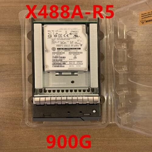 New HDD For NetApp 900GB 2.5" SAS 6 Gb/s 64MB 10000RPM For Internal Hard Disk For Server HDD For X488A-R5 SP-X488A-R5
