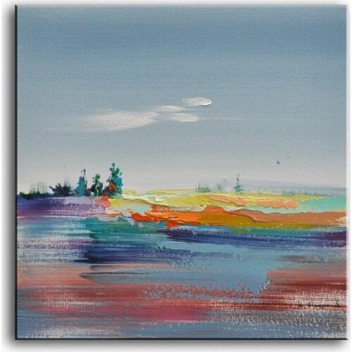 Original oil painting seascape hand-painted Home decoration painting famous high quality Modern artists painting 18011811