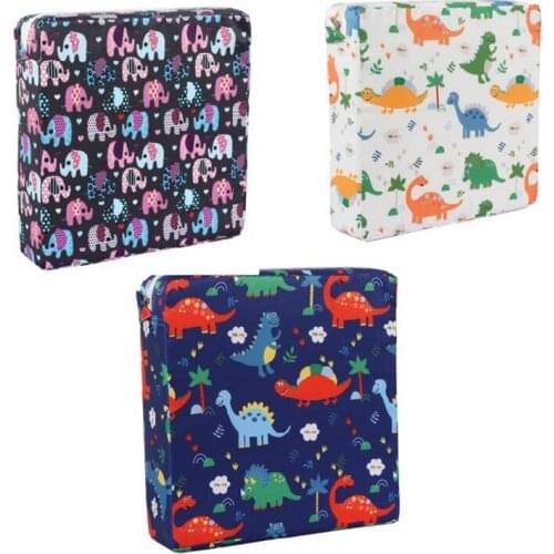 Cute Cartoon Childrens Seat Cushion Dining Chair Increased Adjustable Detachable Sponge Booster Pad For Baby Kid Student