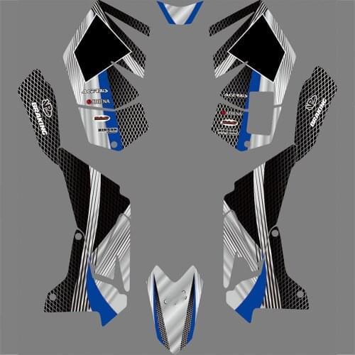 Full set of ATV LTR 450 2014-2006 3M Graphics Decals STICKERS Background kits For SUZUKI LTR450 LTR 450 2006 2007 2008 2009-2014