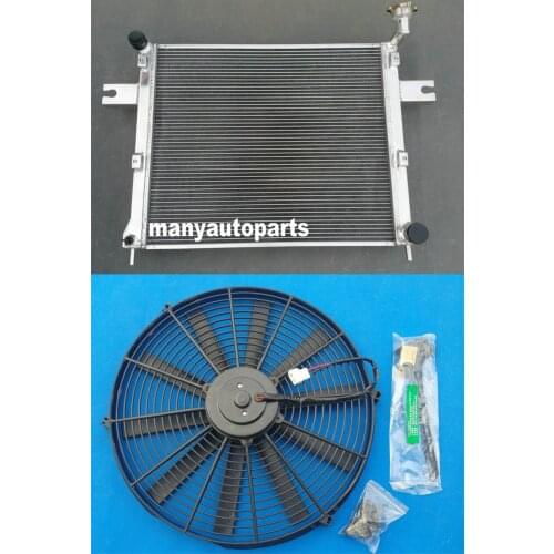 Radiator+fan For Jeep Commander 06-10 Grand Cherokee 05-10 3.0 3.7 V6 4.7 6.1 V8