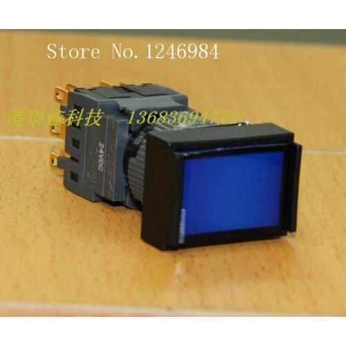 [SA]Power Switch Jinhong M16 opening three -way normally open normally closed rectangular illuminated pushbutton switch with loc