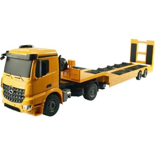 2.4Ghz Remote Control construction truck Rc truck trailer 1/20