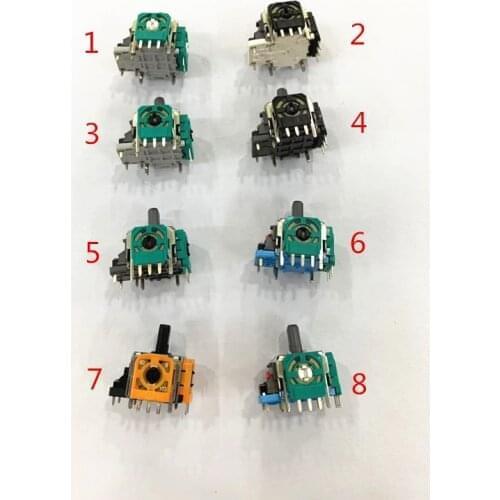 500PCS ALPS Original 3D Joystick for Xboxone Controller Repair parts 3D analog stick for PS4 Joypad Rocker