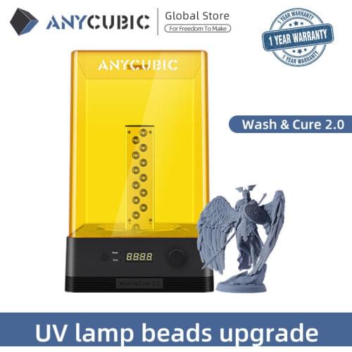 ANYCUBIC Wash & Cure Machine 2.0 Washing and Curing 2-in-1For UV Resin Photon Mono X LCD 3D Printer impresora 3d