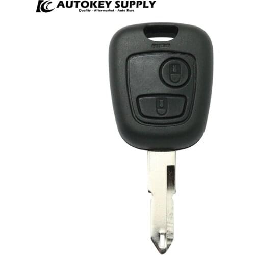 ForPeugeot 2 Button Remote Key shell AKPGS209