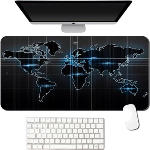 World Map Pc Gamer Complete Mi Pad 5 Gaming Accessories Anime Mouse Pad Mousepad Keyboard For Compass Desk Mat Mice Mausepad