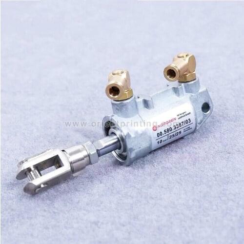 00.580.3387/02 Imported Heidelberg Pneumatic Cylinder D25 H25 00.580.3387 Cylinder Machinery Press Parts
