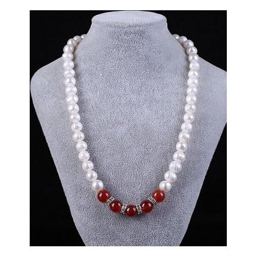 Jew2519 REAL Pearl 100% Genuine Real Freshwater Cultured Long Pearl +jade Necklace can choose