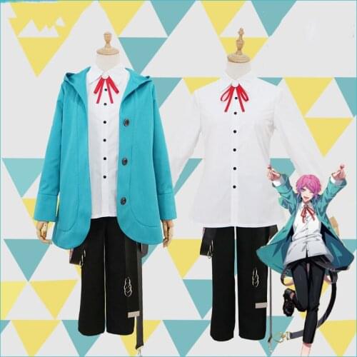Game HypnosisMic Division Rap Battle Cosplay Costumes RAMUDA AMEMURA Cosplay Costume Halloween Party Uniform Cosplay Costume