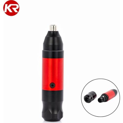 New Portable Tattoo Pen Rotary Machine Gun Coreless Motor Permanent Makeup Pen Needle Cartridges Tattoo Supply