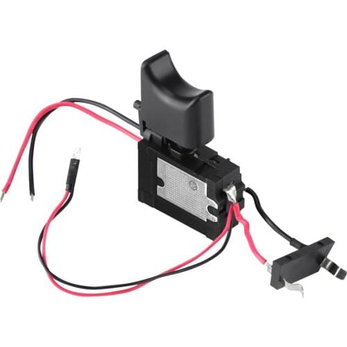 7.2 V - 24 V Drill Speed Controller Drill Switch Lithium Battery Cordless Drill Speed Control Trigger Switch With Small Light