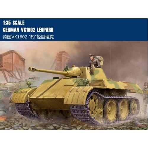 Trumpeter plastic scale model 1/35 82460 GERMAN VK1602 LEOPARD TANK assembly model kits modle building scale vehicle kit