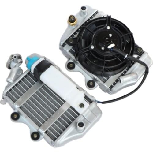 150cc 200cc 250cc For zongshen loncin lifan motorcycle water cooled engine radiator xmotos apollo water box with fan accessories