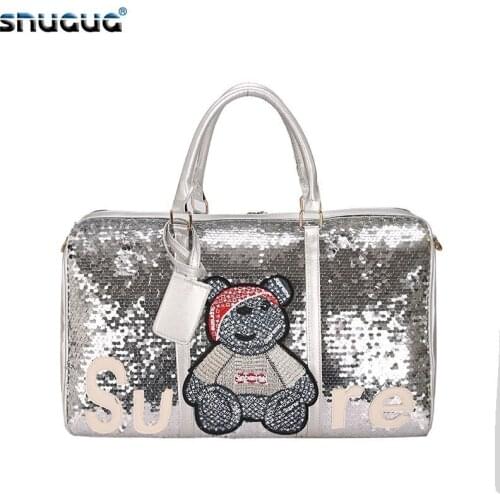 SNUGUG Womens Shiny Bags