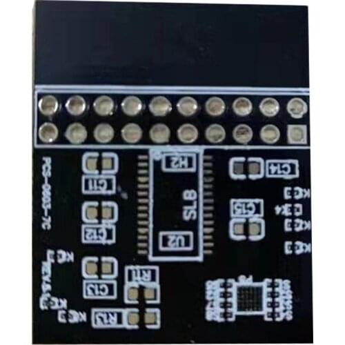 1PC TPM 2.0 Encryption Security Module Remote Card Support 2.0 Version For WIN11 System Dedicated Board Supports 12Pin 20pin