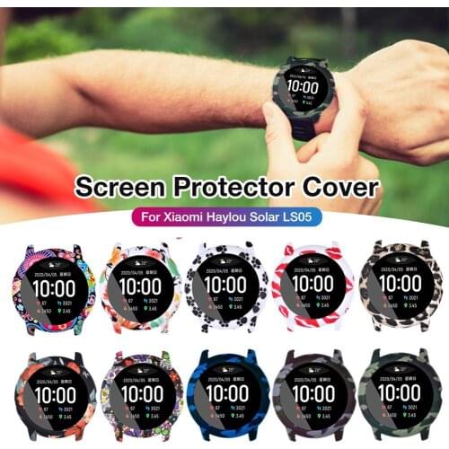 2020 NEW Rondaful Silicone Protective Watch Case for Xiaomi Haylou Solar LS05 Smart Watch
