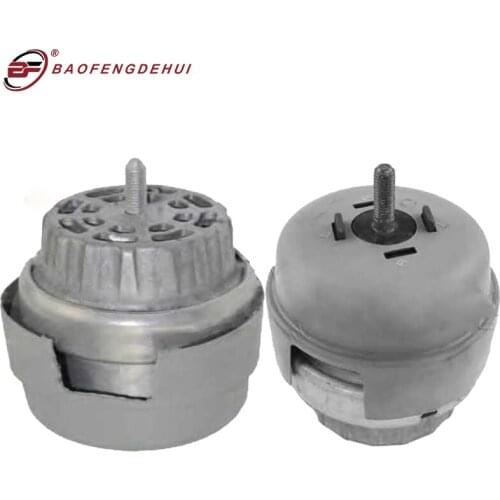 Auto Pier Car Engine Mount For Audi A6 S6 A6Q C6 2.0T 2005-2011 Engine Code BPJ Right 4F0199382BJ Left 4F0199379AQ=BG