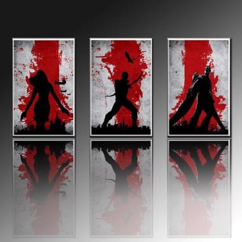 Free Shipping High Quality Abstract Cartoon Super Hero Oil Painting On Canvas Abstract Modern American Hero Cartoon Oil Painting