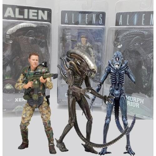 Alien Predator Sergeant Craig Windrix Xenomorph Warrior PVC Action Figure Toy Doll Gift