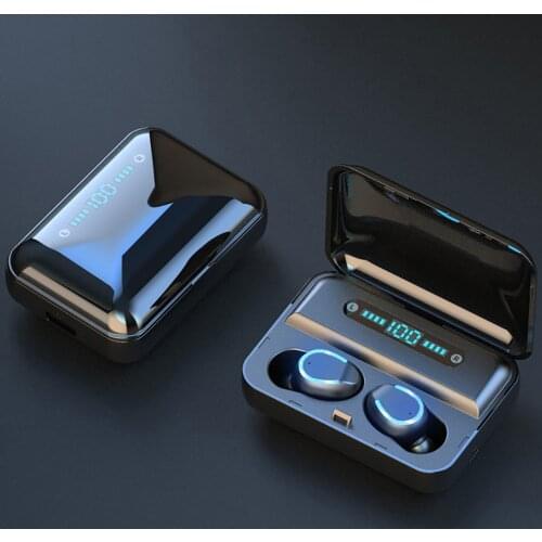 F9-5 Wireless Headphones Bluetooth 5.0 Earphone TWS HIFI Mini In-ear Running & Gaming Headset Support iOS/Android Phones HD Call