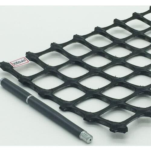 Price per sqm Plastics geogrid strenthening soft ground of Highway,Railway,Slope protecting, Airfields Increase stability